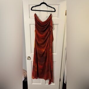 Peppermayo Songbird Maxi Dress - Scarlet Blur Size 10